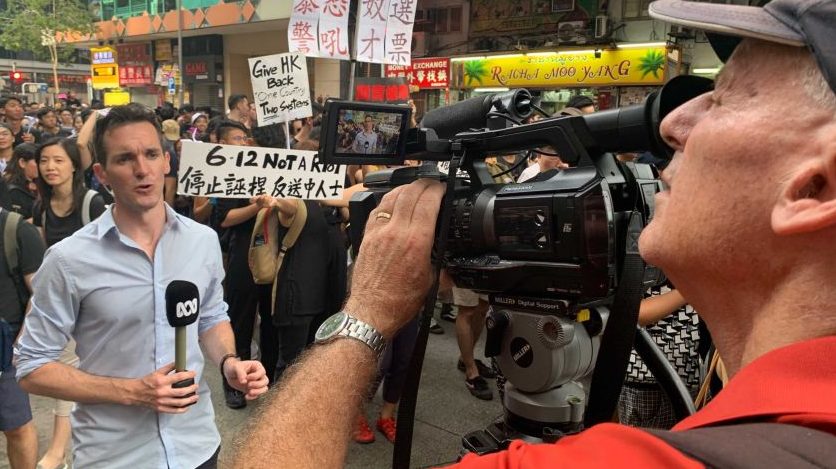 Thumbnail for Last two Aussie journalists rushed out of China over ‘threatening behaviour’