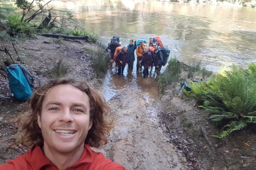 Sarah Mainprize said her brother William was a 'survival specialist' whose day job was taking trekking groups through remote Tasmania.(Supplied)