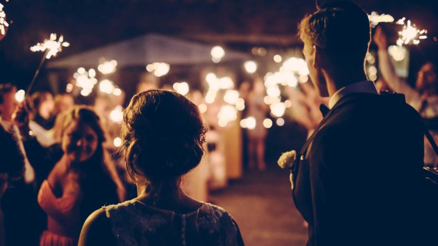 Only the wedded couple and their parents are allowed to dance at weddings in Queensland. (Photo: Unsplash)
