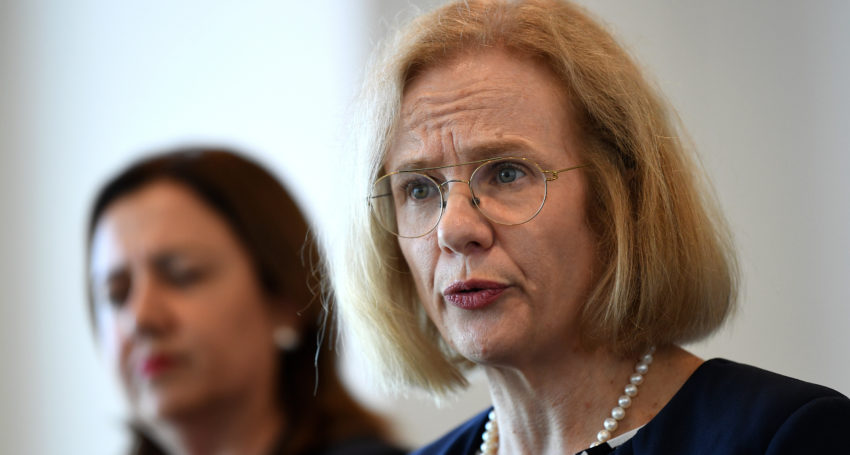 Thumbnail for Authorities downplay risk from Brisbane Airport virus case