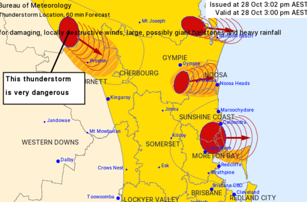 Thumbnail for Storms latest: Southeast Queensland braces for ‘life-threatening’ flash floods