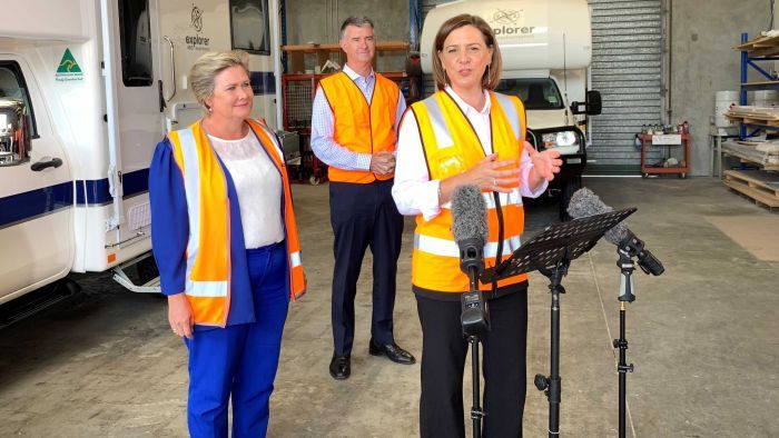 Opposition Leader Deb Frecklington. (Photo: ABC)