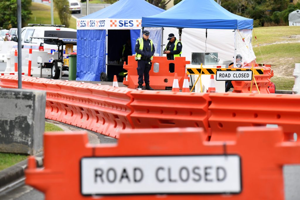 Thumbnail for Here we go again: Barricades back to help police deal with surge from the south