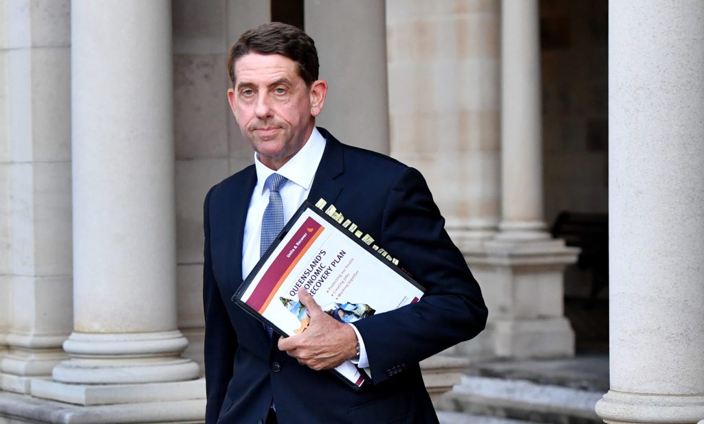 Thumbnail for Plenty of hands out as Treasurer starts work on Queensland Budget