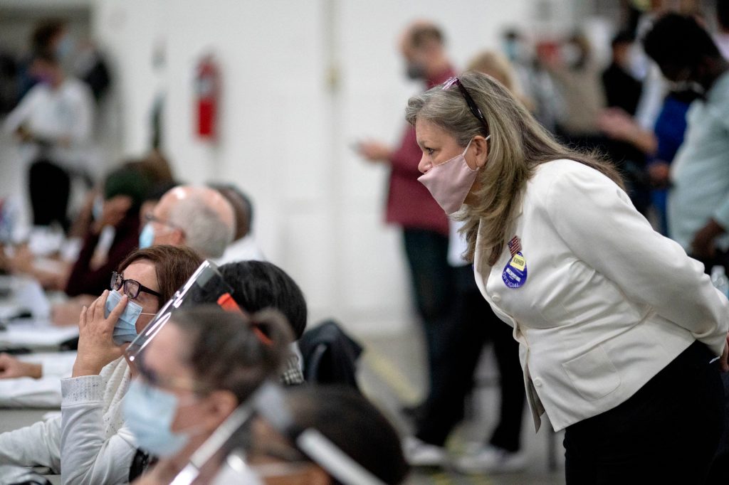 The Electoral Commission says more than 100,000 part time jobs will be required for the referendum. (Photo: AP Photo/David Goldman)