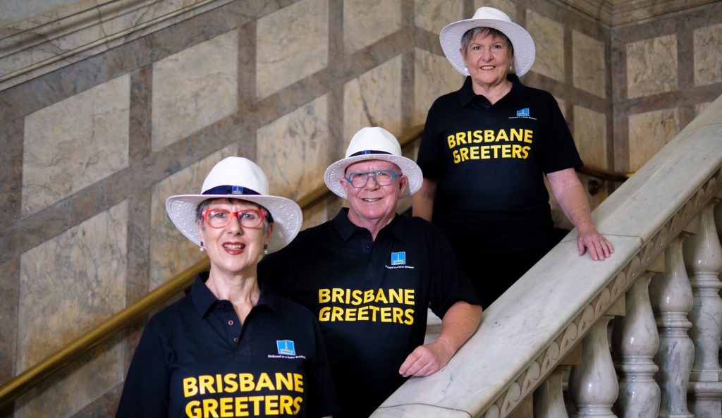 Thumbnail for Say g’day again: Brisbane Greeters back on the streets
