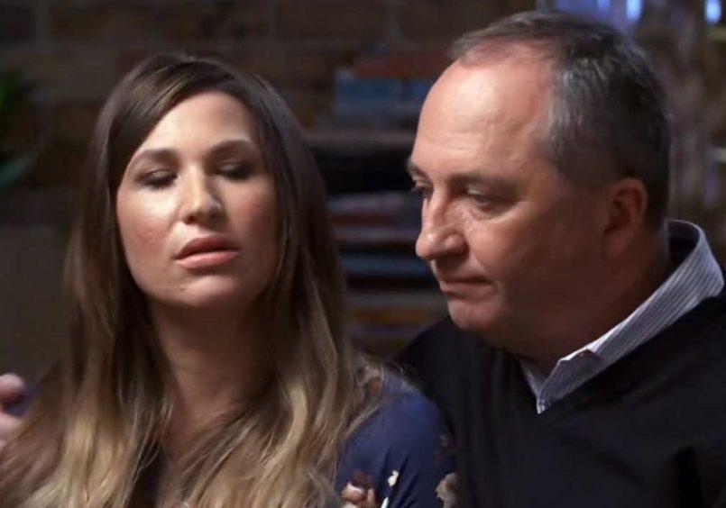 Barnaby Joyce and his former staffer Vicki Campion now have two children (ABC photo)
