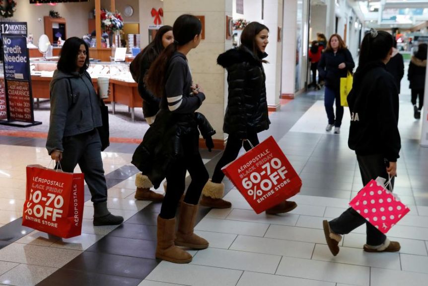 Thumbnail for Back in black: Friday sales tipped to shatter records as consumers itching to spend