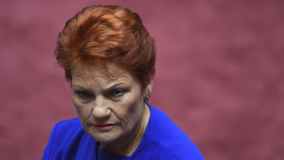 Pauline Hanson's has lost a $250,000 defamation case for claiming a former colleague had sexually assaulted a staff member. (Photo: AAP)