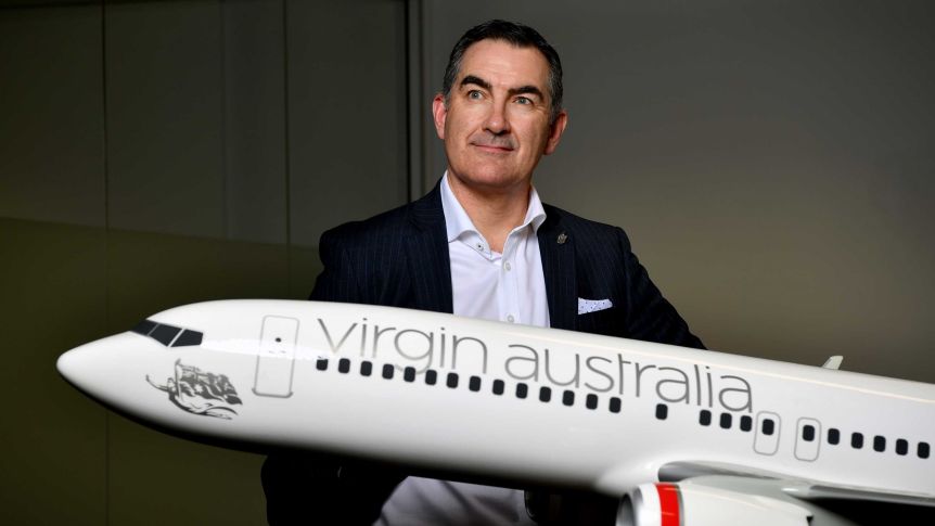 Thumbnail for Departure lounge: ‘Incredibly tired’ Scurrah says he wasn’t best person to drive Virgin forward