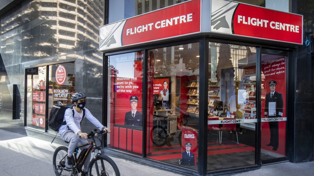 Flight Centre's founders get more freedom to sell their shares (Photo: AAP Image/Glenn Hunt)