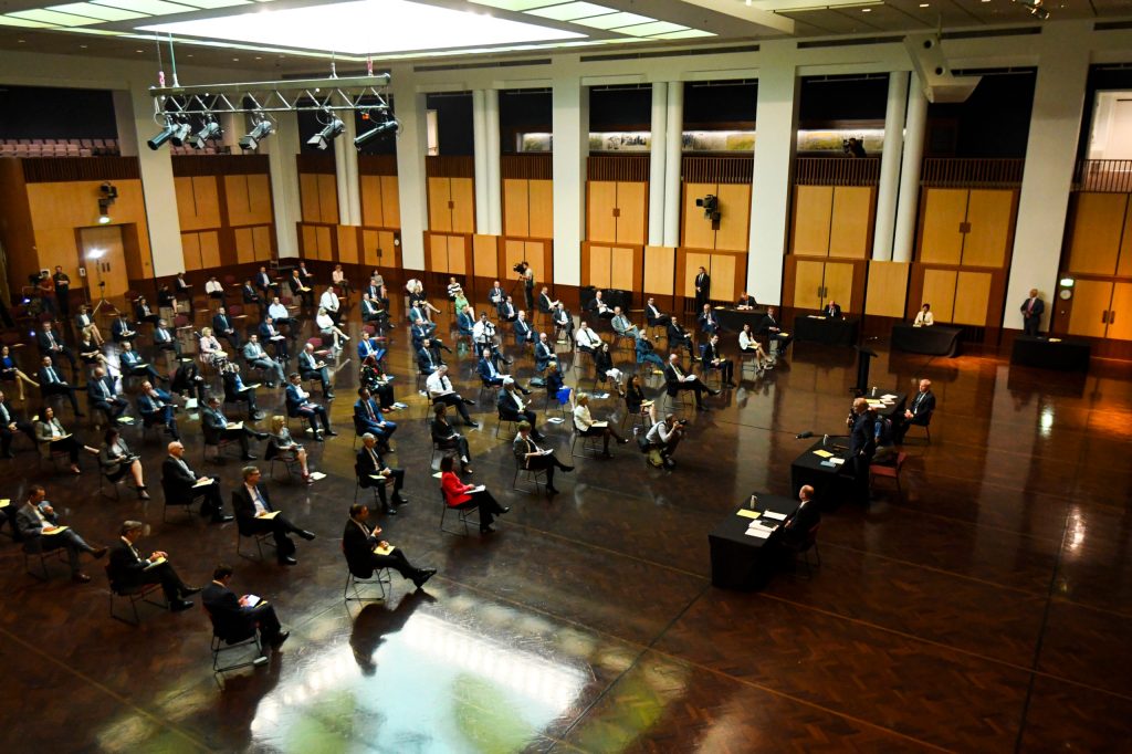 Thumbnail for Australians have passed their greatest test, says Morrison