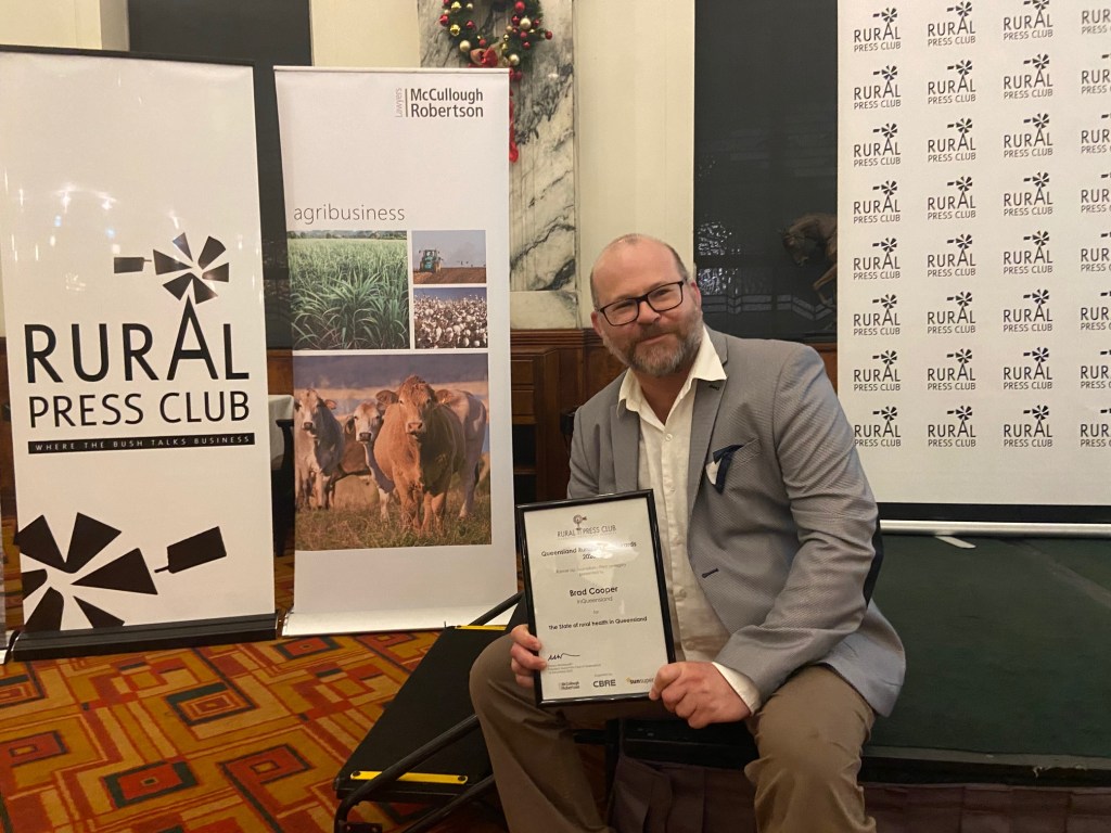 Thumbnail for Rural health series wins award for InQueensland regional writer