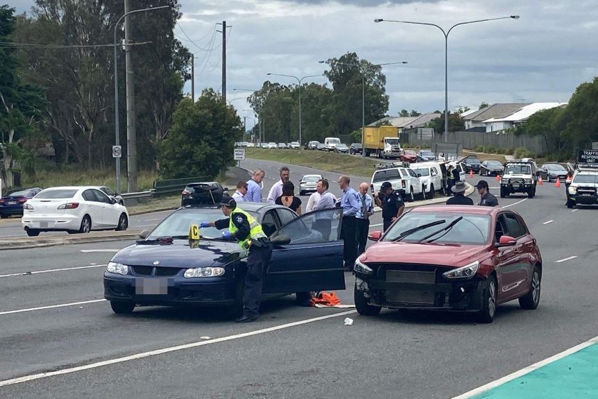 Thumbnail for Man shot by police in alleged carjacking in Brisbane