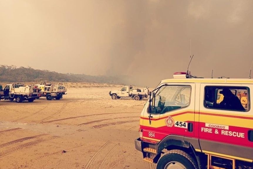 Thumbnail for Fraser Island residents told to ‘leave immediately’ as bushfire threatens town