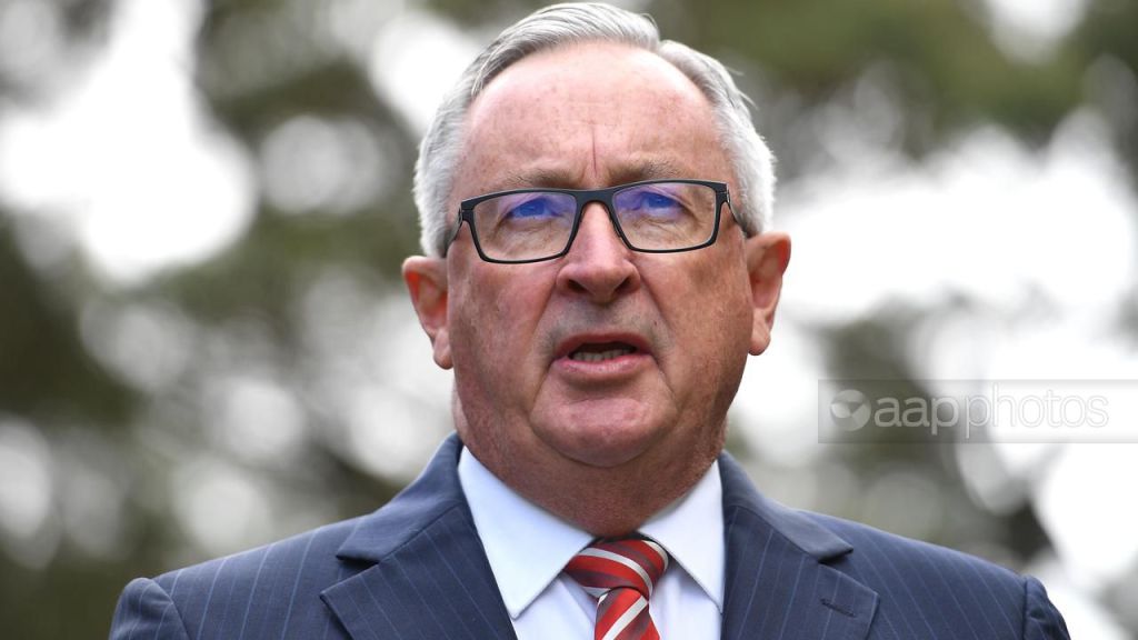 NSW Health Minister Brad Hazzard. (Photo: AAP photo)