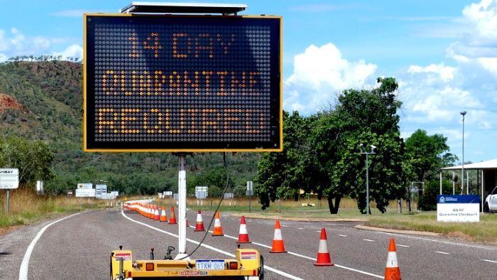 Queensland will lift travel restrictions on Victoria from Saturday Photo: ABC