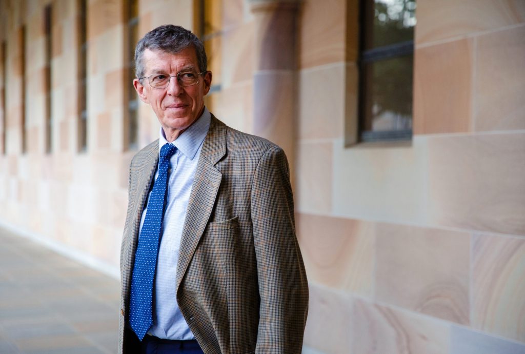 Professor Ian Frazer says Brisbane needs to plug a gap in its manufacturing capability (Photo: UQ).