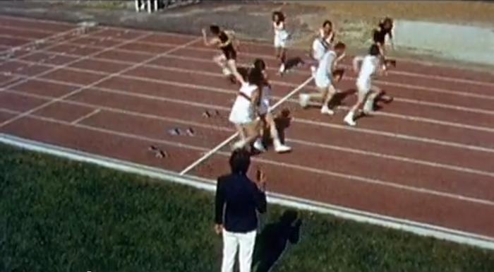 Monty Python's famous 100m for people with no sense of direction (Image: BBC)