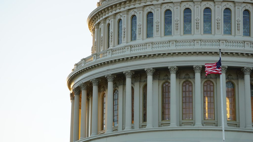 Security is being ramped up in Washington following violent riots last week at the Capitol building. Photo: Ian Hutchinson/Unsplash