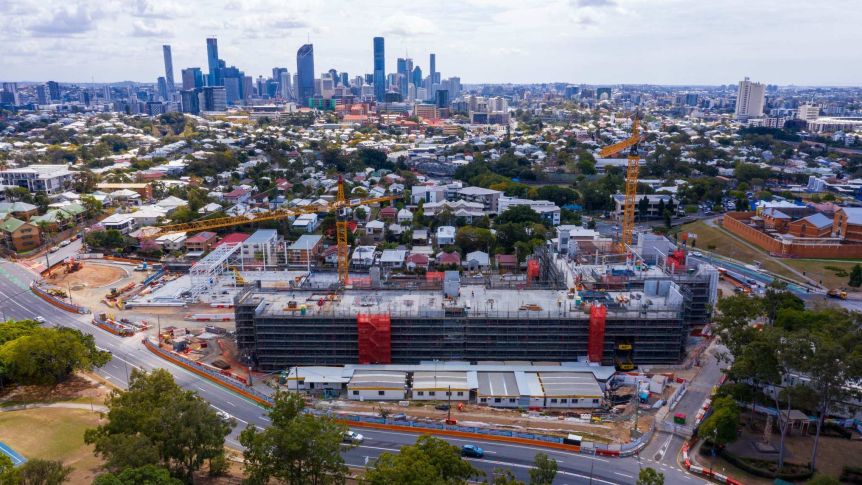 Thumbnail for Streets that never sleep as builders race clock to finish Brisbane’s newest school