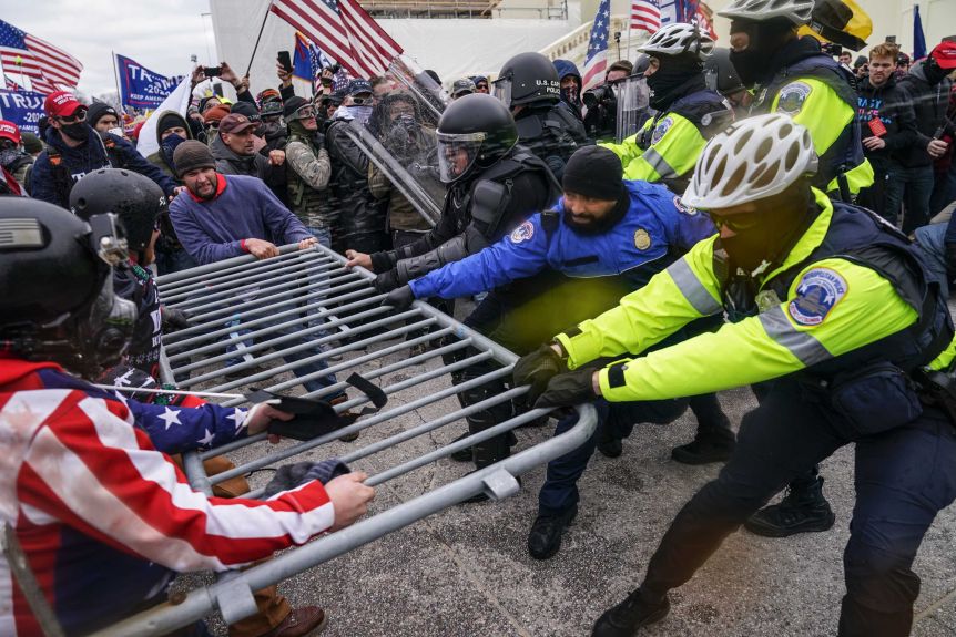 Thumbnail for FBI warns of more armed protests before Biden inauguration