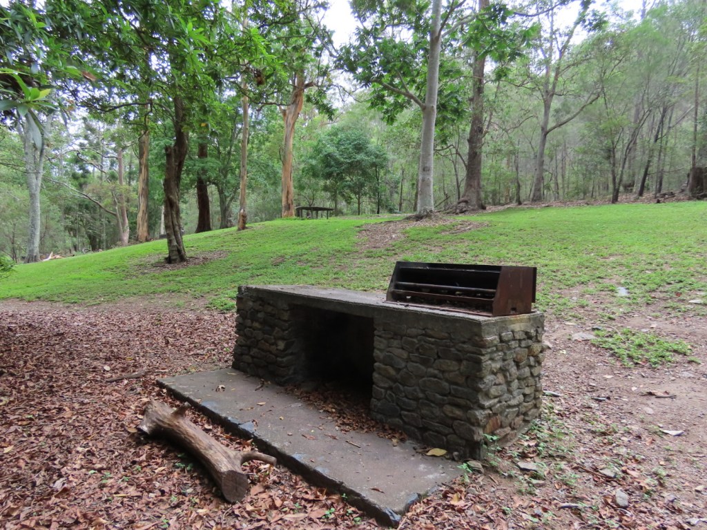 A wood-fired barbeque at J.C. Slaughter Falls park. Photo: Shelley Lloyd