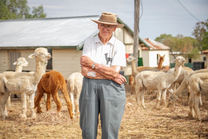 Thumbnail for The ageing alpaca farmer who brought a Darling Downs coal mine to a halt
