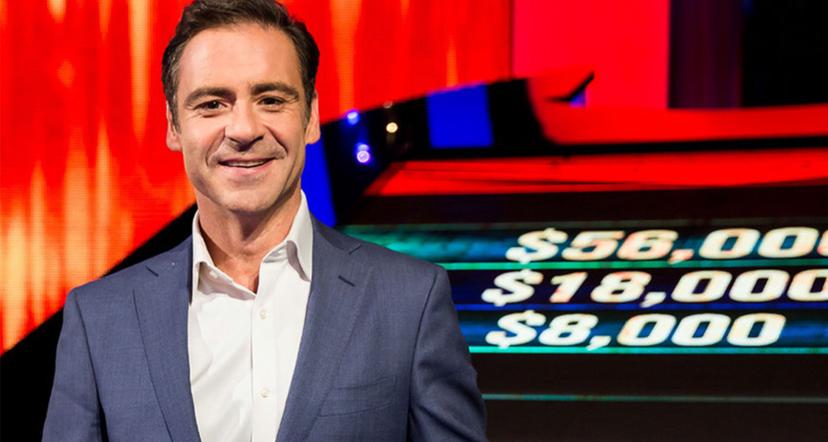 TV presenter Andrew O'Keefe will fight a domestic violence charge. (Photo: Channel 7)