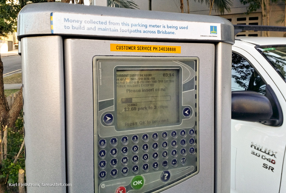 Thumbnail for Brisbane parking meters to spurn cash