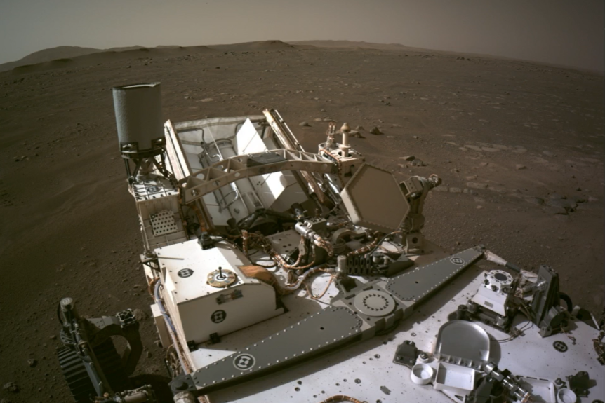 Thumbnail for Rover nailed the landing and has the video to prove it
