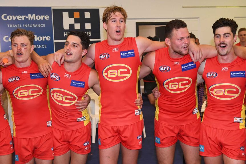 Thumbnail for Favourite Suns – now government wants AFL team to help cut road toll