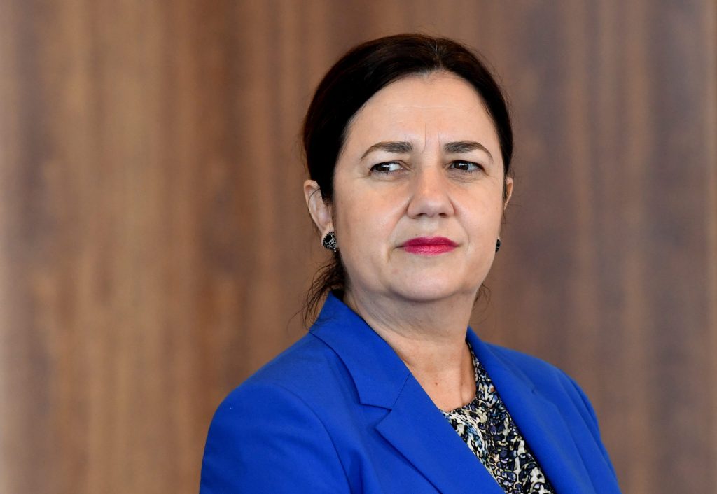 Queensland Premier Annastacia Palaszczuk (AAP Image/Darren England) 
