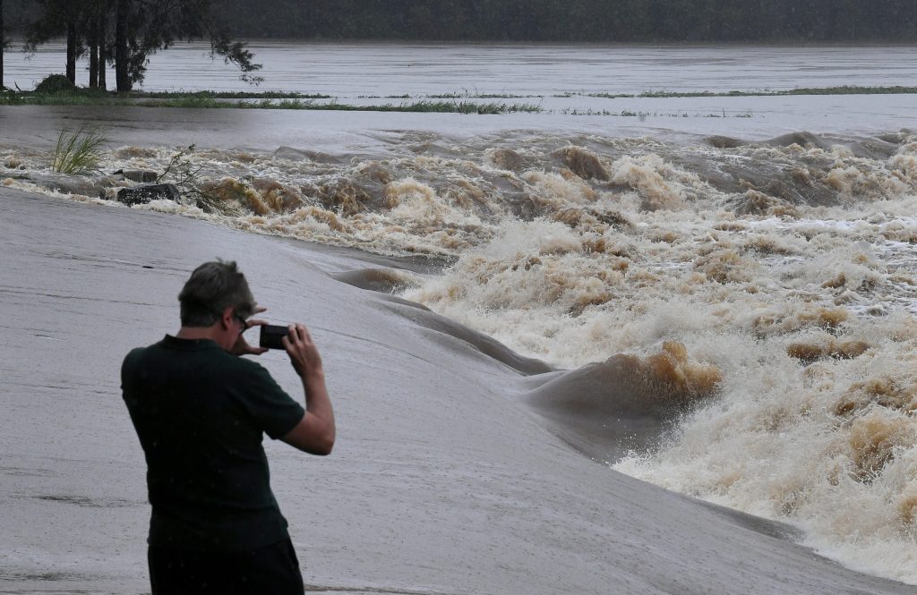 Thumbnail for And still it falls: Rain bomb explodes but no relief in sight until Wednesday, says BOM