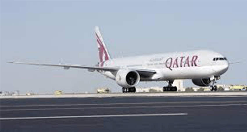 Three people have tested positive to coronavirus on a Qatar Airways flight into Brisbane.