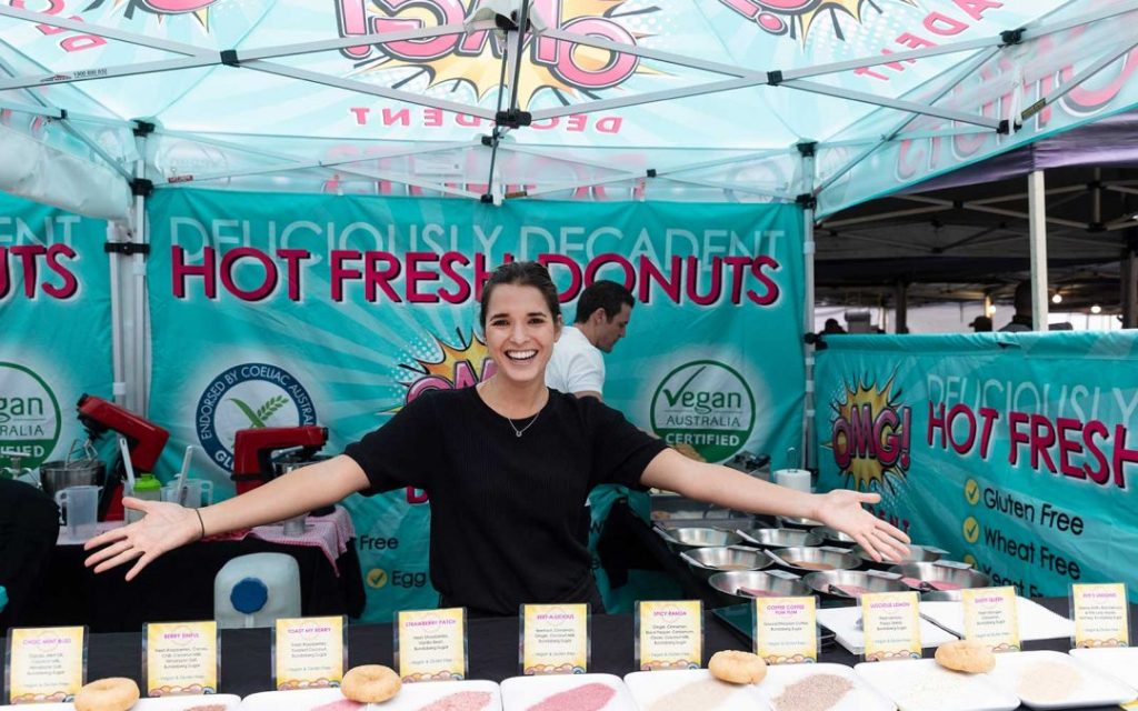 Queensland's OMG Decadent Donuts is claiming a NSW rival is stealing its intellectual property (Pic: Supplied)
