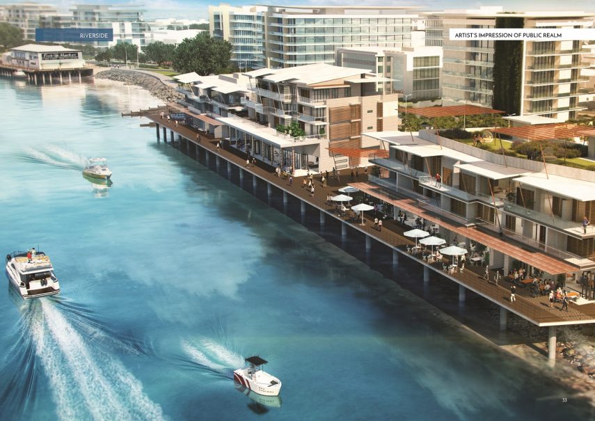 Mackay Regional Council has released a draft master plan setting out a vision for the Mackay Waterfront Priority Development Area and its five precincts.