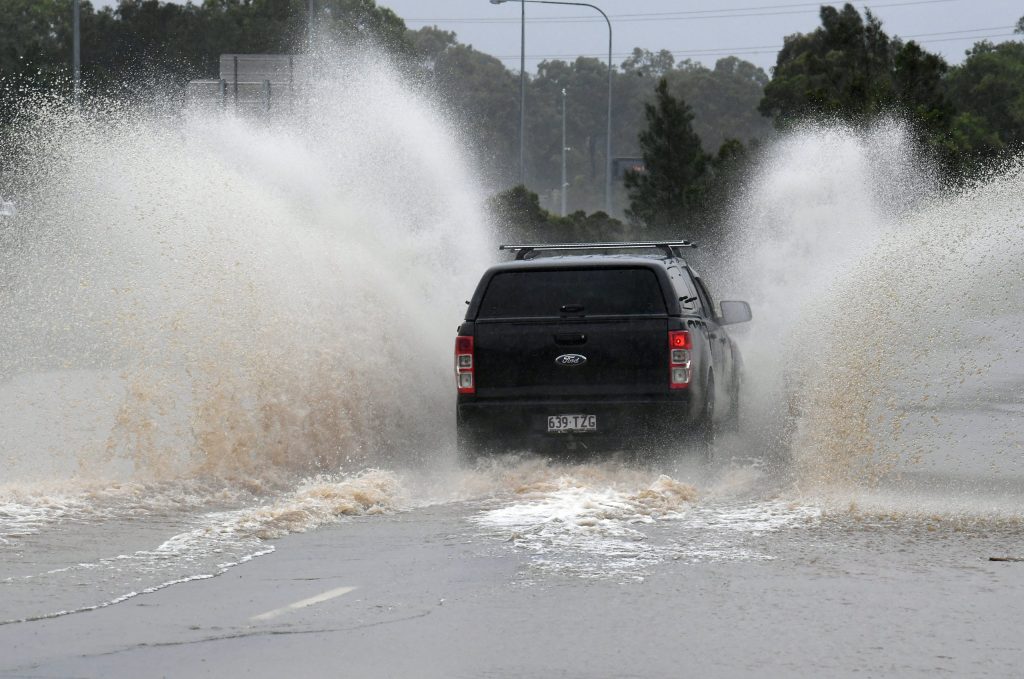 Thumbnail for Stormy weather: Entire state battens down for soggy weekend