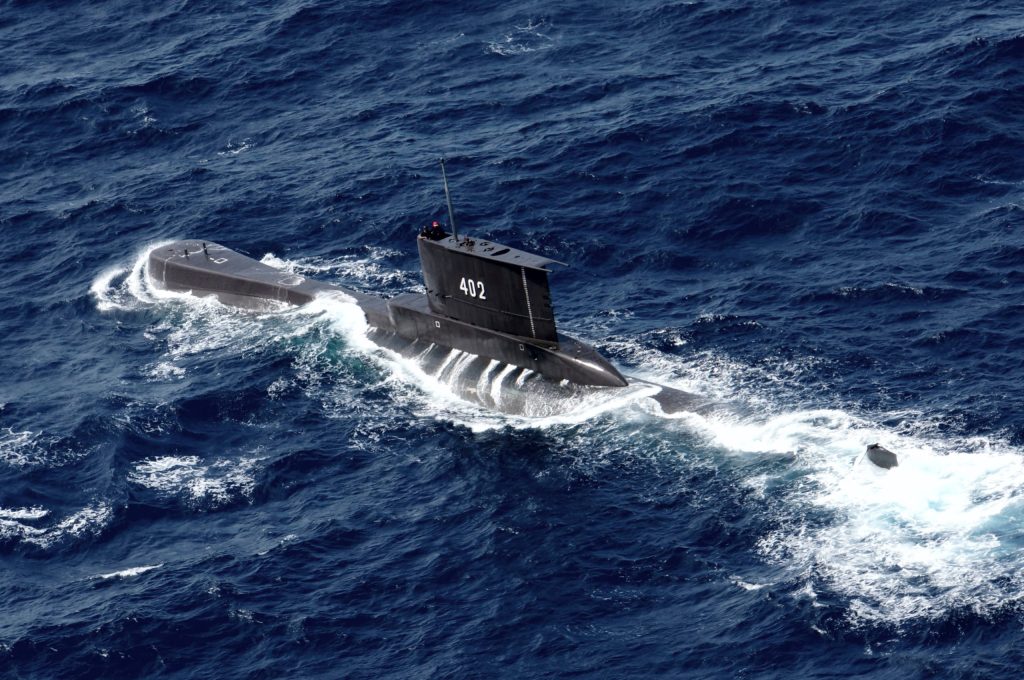 Thumbnail for Desperate search as time running out for crew of missing Indonesian sub