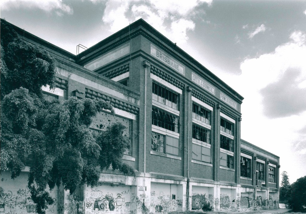 Brisbane Powerhouse lying derelict prior to transformation into one of Brisbane's premier arts precincts (Image: supplied)