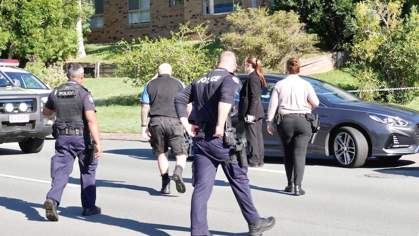 Thumbnail for Injured man arrested after woman’s burned body found in Coast backyard