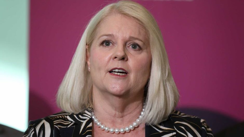 Karen Andrews will shift to the Opposition backbench. (Mick Tsikas/AAP PHOTOS)