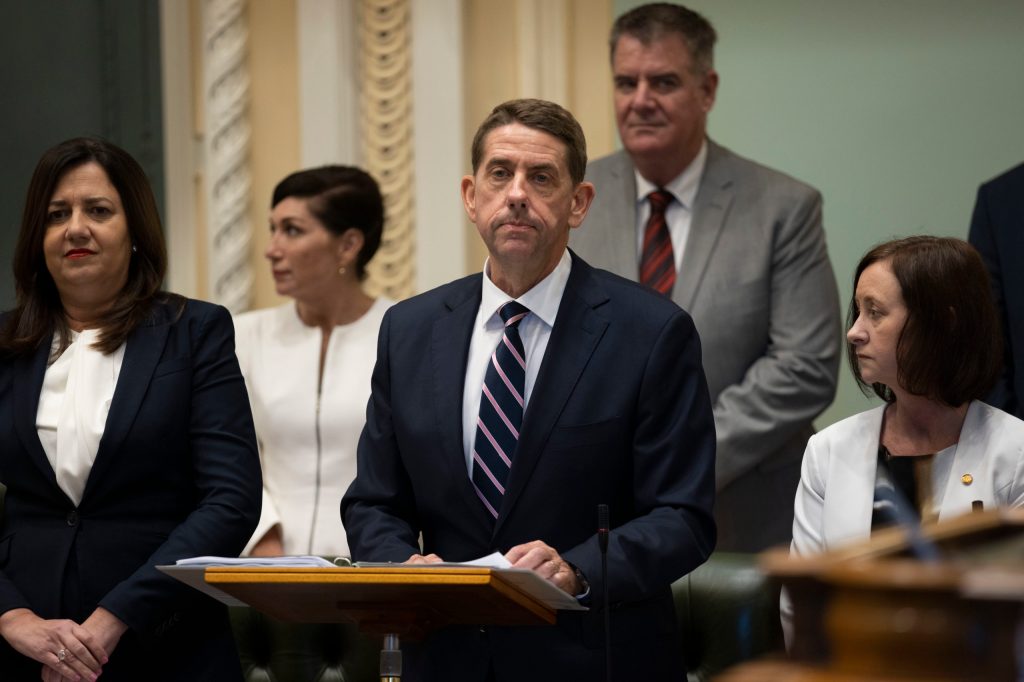 Thumbnail for As Qld enjoys ‘double donut day’, Dick mocks ‘crazies’ across border