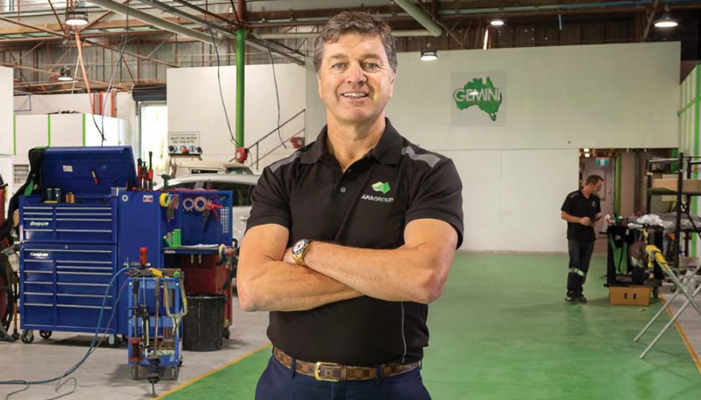 Former AMA chief executive Andy Hopkins