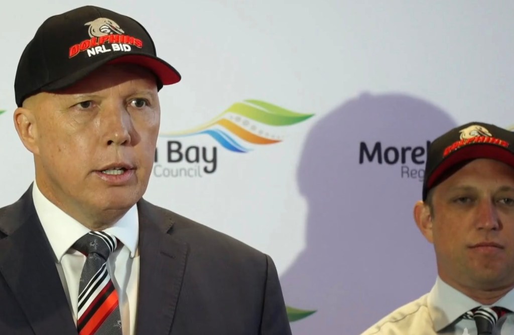 Thumbnail for Dutton and Miles, long-time enemies, put politics aside for football