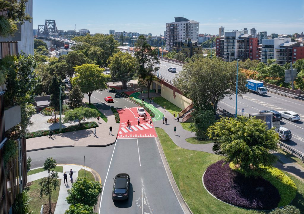 Thumbnail for Walkers get right of way on Kangaroo Point pedestrian bridge