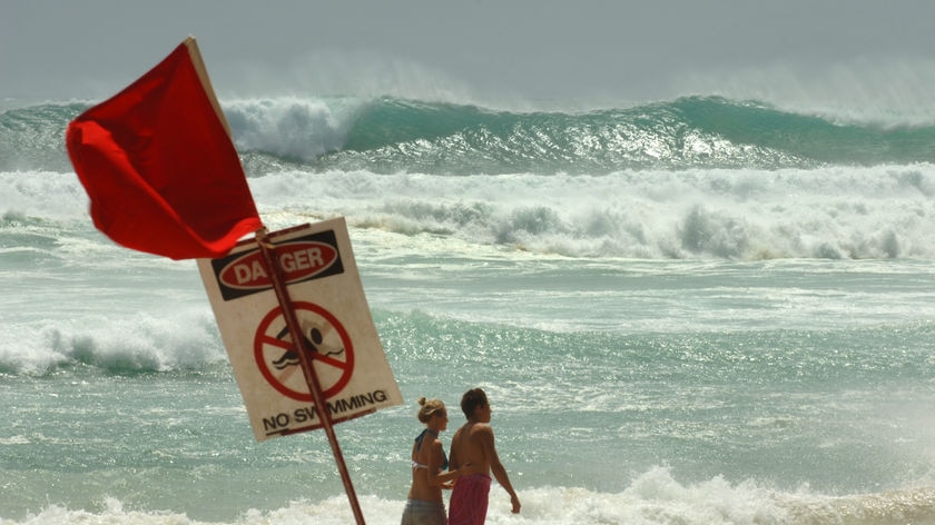 Thumbnail for Beaches close as heavy swell pounds coasts