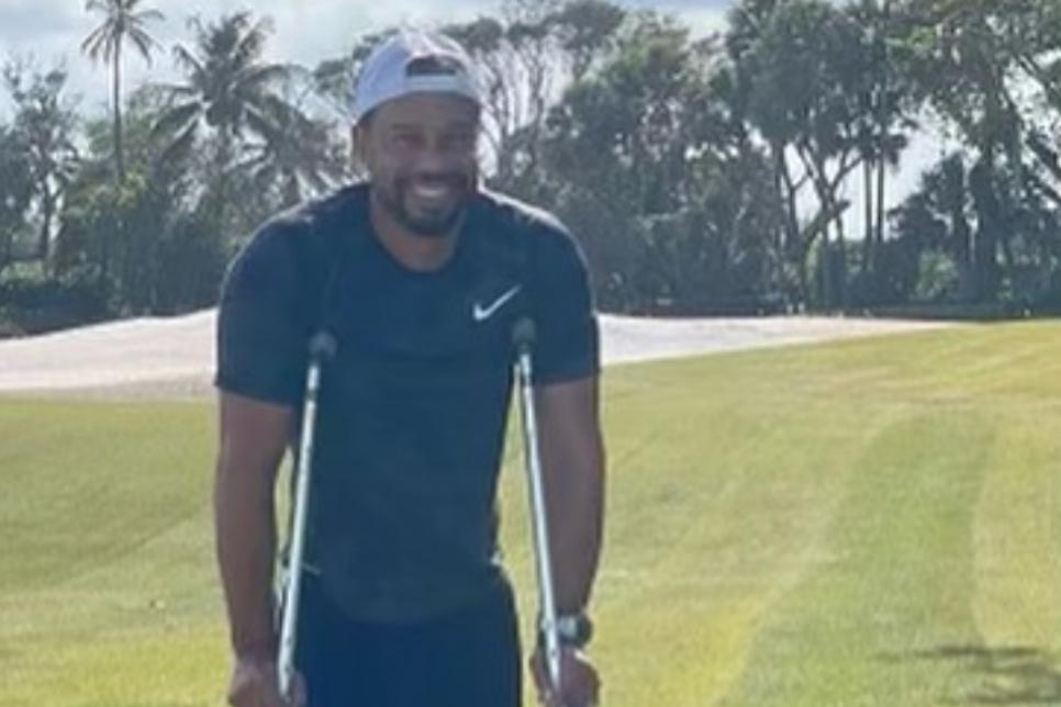 Thumbnail for Tiger’s tale: Golf star says car crash more painful than any of his injuries