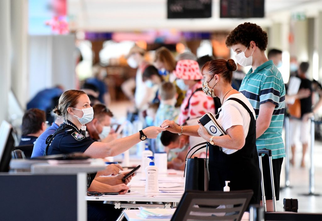 Thumbnail for Back you go: Tourists turned around at airport as Delta threatens Qld