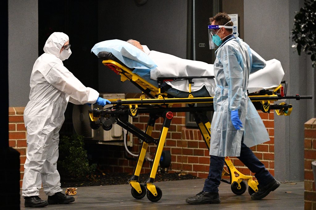 Lockdowns and other health restrictions led to a lower death rate in Australia (AAP Image/James Ross) 